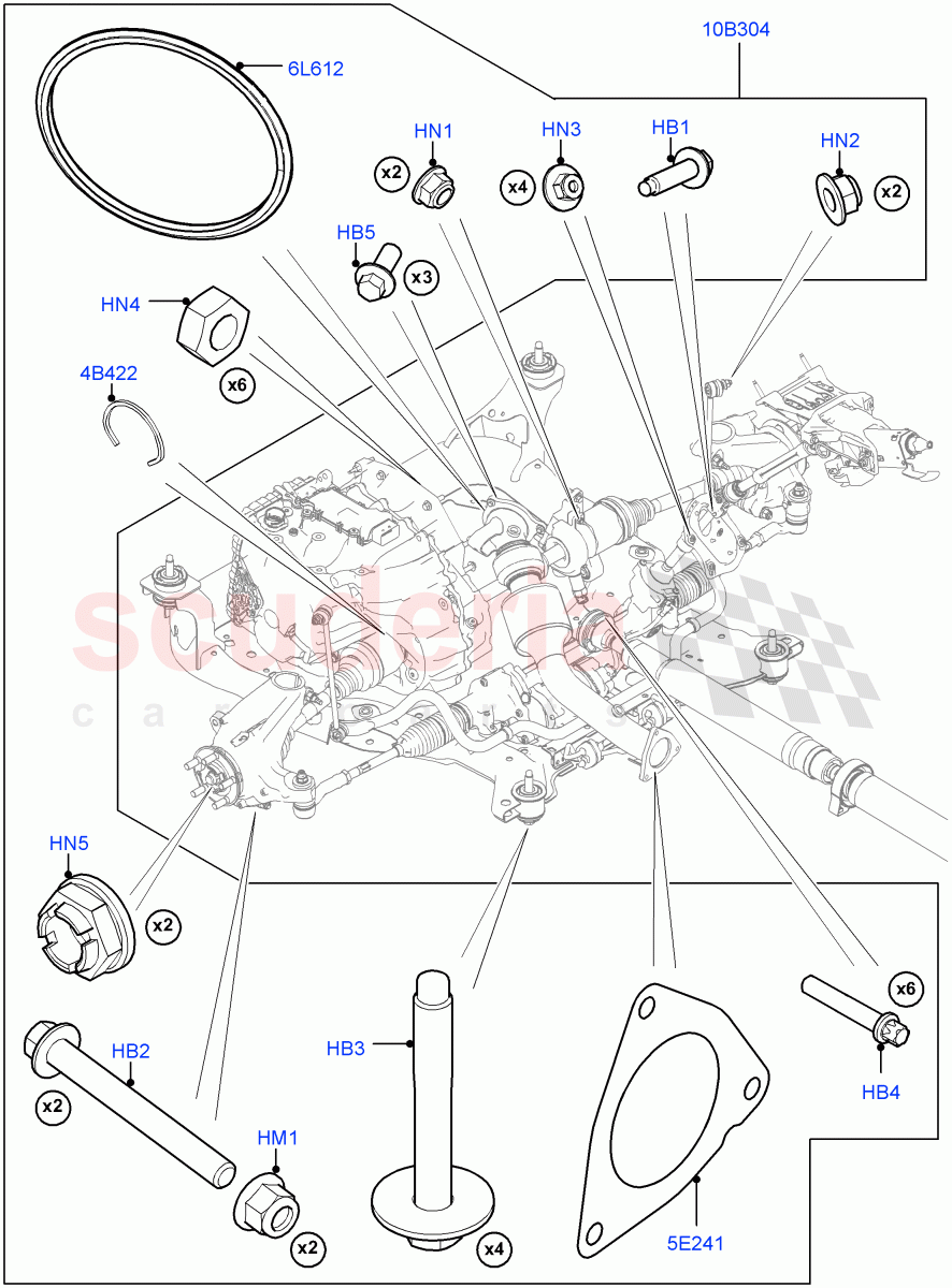 Transmission External Components (9 Speed Auto AWD, Changsu (China)) ((V) FROMEG000001) of Land Rover Land Rover Range Rover Evoque (2012-2018) [2.2 Single Turbo Diesel]