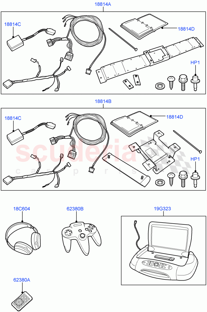 Accessory Entertainment Systems(Accessory) of Land Rover Land Rover Range Rover Sport (2005-2009) [2.7 Diesel V6]