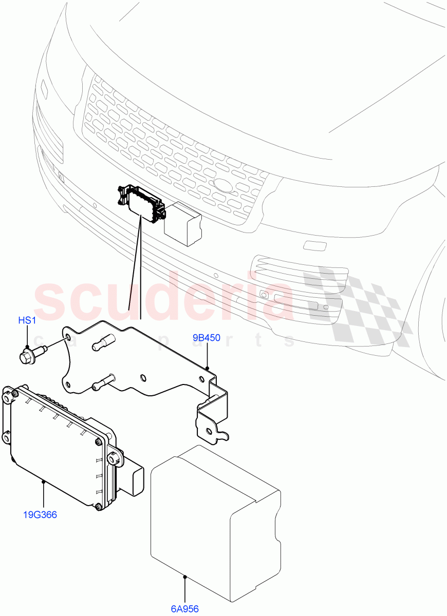 Speed Control (5.0L OHC SGDI NA V8 Petrol - AJ133, Adaptive Speed Control+Queue Assist) of Land Rover Land Rover Range Rover (2012-2021) [5.0 OHC SGDI NA V8 Petrol]