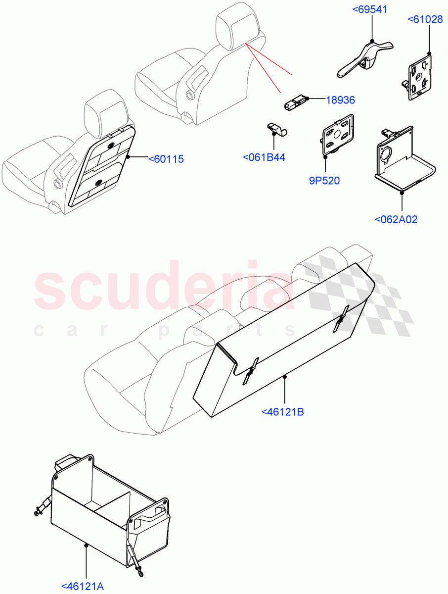 Storage(Itatiaia (Brazil)) of Land Rover Land Rover Range Rover Evoque (2019+) [2.0 Turbo Diesel AJ21D4]