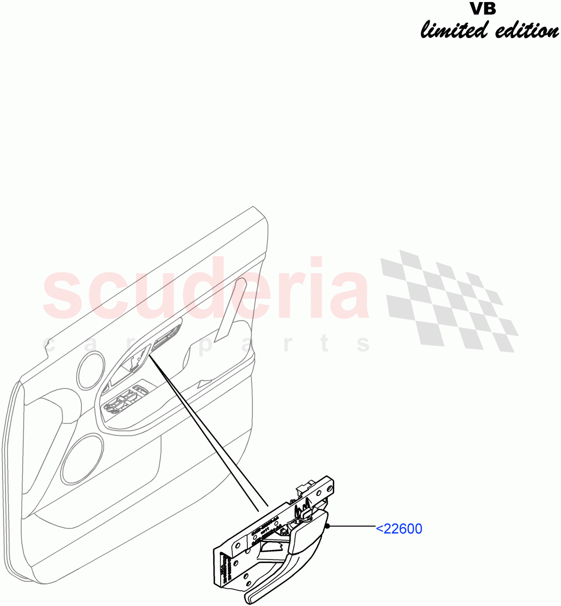 Front Door Trim Installation(Victoria Beckham Limited Edition,Halewood (UK)) of Land Rover Land Rover Range Rover Evoque (2012-2018) [2.2 Single Turbo Diesel]