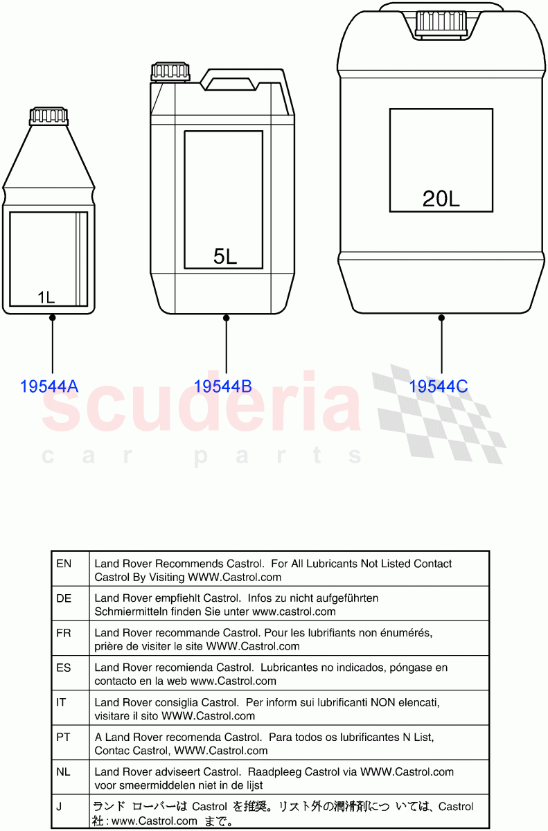Anti - Freeze (Changsu (China)) ((V) FROMKG006088) of Land Rover Land Rover Range Rover Evoque (2019+) [1.5 I3 Turbo Petrol AJ20P3]
