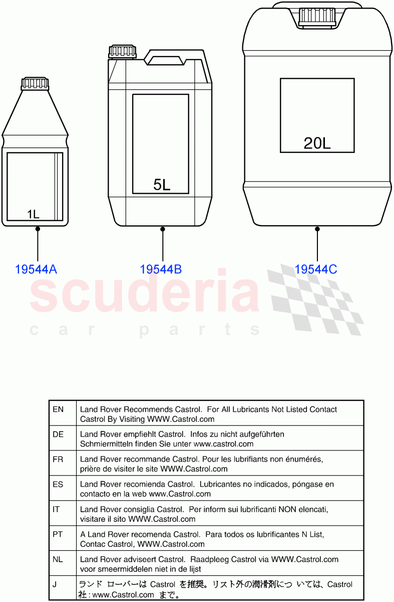 Anti - Freeze((V)FROMAA000001) of Land Rover Land Rover Discovery 4 (2010-2016) [3.0 DOHC GDI SC V6 Petrol]