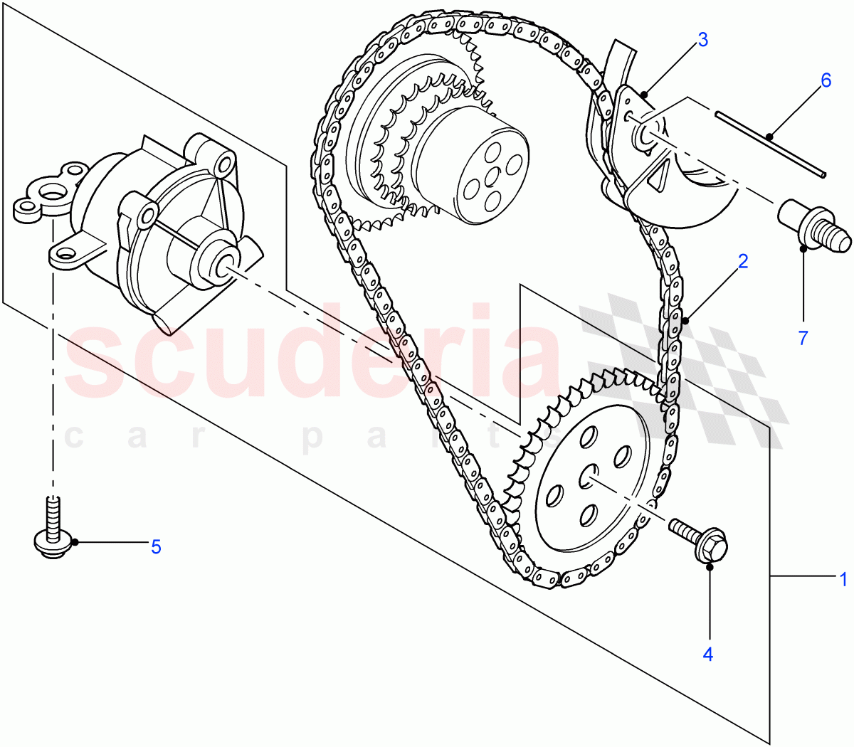 Oil Pump(2.4L Duratorq-TDCi HPCR(140PS)-Puma)((V)FROM7A000001,(V)TOBA999999) of Land Rover Land Rover Defender (2007-2016)