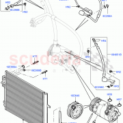 TUBE AND HOSE-A/C COMPRESSOR OUTLET for 