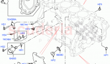 Cylinder Block And Plugs(2.0L I4 High DOHC AJ200 Petrol, 2.0L I4 Mid DOHC AJ200 Pe&hellip;