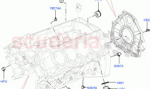 Cylinder Block And Plugs(5.0L OHC SGDI NA V8 Petrol - AJ133)((V)FROMAA000001)