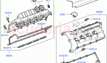 Cylinder Head Cover(5.0L P AJ133 DOHC CDA S/C Enhanced, 5.0 Petrol AJ133 DOHC CDA,&hellip;