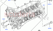 실린더 헤드(4.4L DOHC DITC V8 디젤) ((V) FROMBA000001)