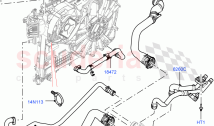 냉각 시스템 파이프 및 호스(4.4L DOHC DITC V8 디젤, 덜 액티브 트랜스미션...