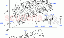 실린더 헤드(니트라 플랜트 빌드) (5.0 가솔린 AJ133 DOHC CDA) ((V) FROMM2000001)
