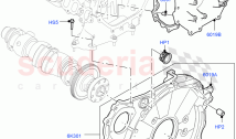 타이밍 기어 커버(2.0L I4 DSL MID DOHC AJ200, ITATIAIA(브라질), 2.0L I4 DSL HIGH DOHC...
