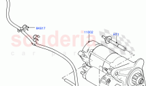스타터 모터(2.0L I4 HIGH DOHC AJ200 가솔린, 2.0L I4 MID DOHC AJ200 가솔린, 2.0L I4 MID...
