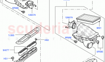 Air Cleaner(3.0L 24V DOHC V6 TC Diesel, 3.0 V6 Diesel Electric Hybrid Eng, 3.0L 24&hellip;