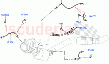 Exhaust Sensors And Modules(Nitra Plant Build)(3.0L AJ20P6 Petrol High, China N6B &hellip;