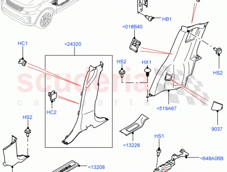 Photo of COVER SEAT BELT MOUNTING…