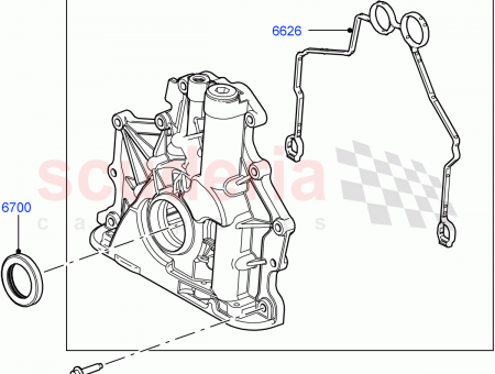 Photo of GASKET OIL PUMP…