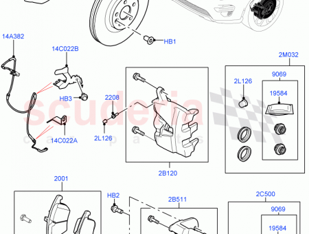 Photo of BRACKET BRAKE CALIPER…