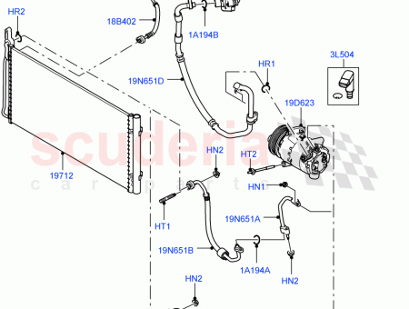 Photo of TUBE AND HOSE A C COMPRESSOR OUTLET…