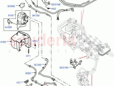 Photo of TUBE FUEL FILTER TO FUEL COOLER…