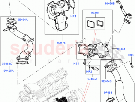 Photo of TUBE EXHAUST GAS RECIRCULATION…