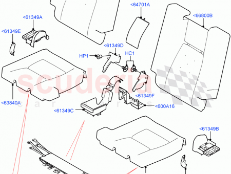 Photo of BRACKET SEAT CUSHION…