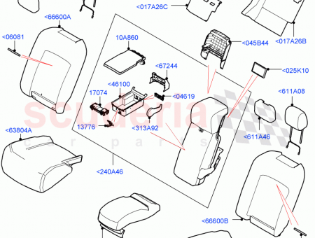 Photo of COVER REAR SEAT BACK…