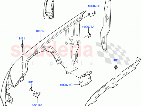 Photo of BRACKET FENDER FRONT…