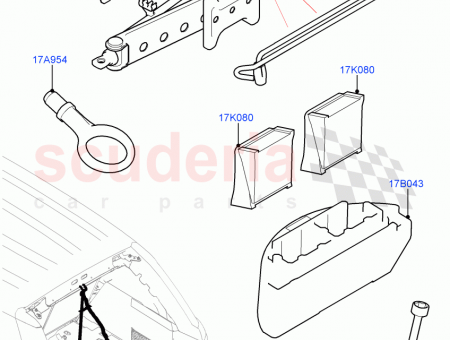 Photo of KIT SPARE WHEEL CARRIER…