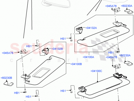 Photo of RETAINER SUN VISOR…