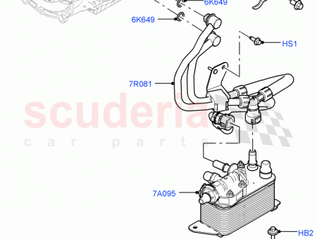 Photo of BRACKET OIL COOLER…