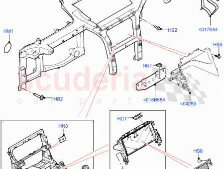 Photo of BRACKET INSTRUMENT PANEL…