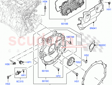 Photo of RETAINER CRANKSHAFT OIL SEAL…