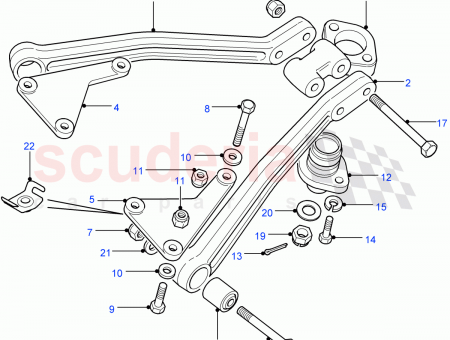 Photo of BRACKET REAR SUSPENSION LINK…