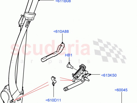 Photo of SEAT BELT AND RETRACTOR…