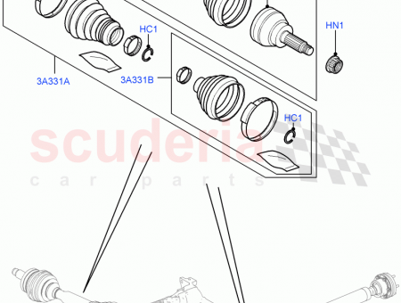 Photo of SHAFT FRONT AXLE…