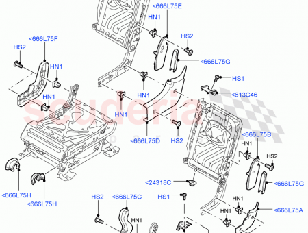 Photo of COVER REAR SEAT SURROUND…