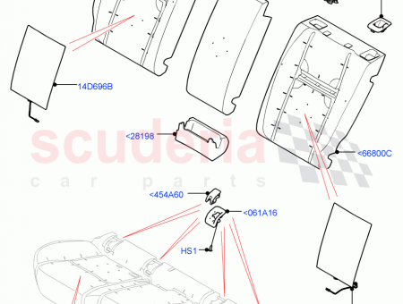 Photo of BEZEL SEAT BACK LATCH HANDLE…