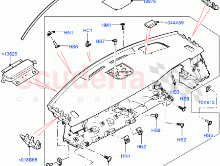 Photo of PANEL INSTRUMENT UPPER…