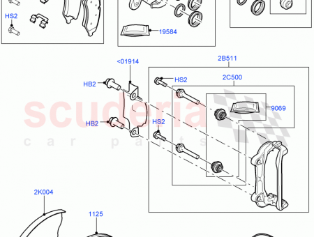 Photo of BRACKET BRAKE CALIPER…