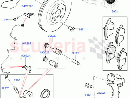 Photo of BRACKET BRAKE CALIPER…