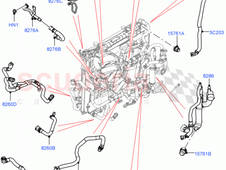 Photo of HOSE RADIATOR TO ENG VENT ELBOW…