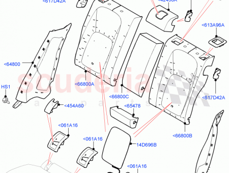 Photo of BUTTON SEAT RECLINE SWITCH…