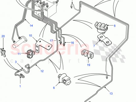 Photo of BRACKET BRAKE PIPE…