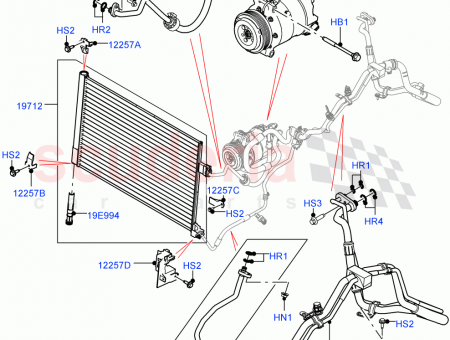 Photo of TUBE A C EVAPORATOR INLET OUTLET…