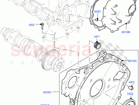 Photo of COVER CYLINDER BLOCK REAR…