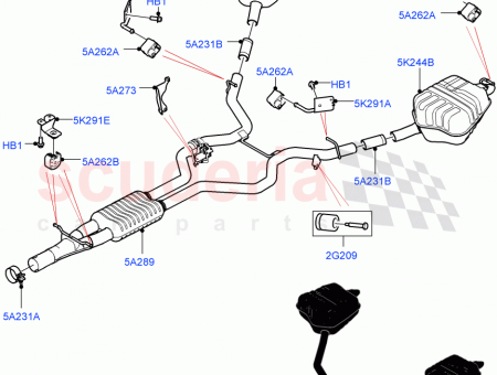 Photo of BRACKET REAR MUFFLER…