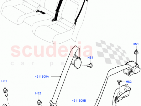 Photo of SEAT BELT AND RETRACTOR…