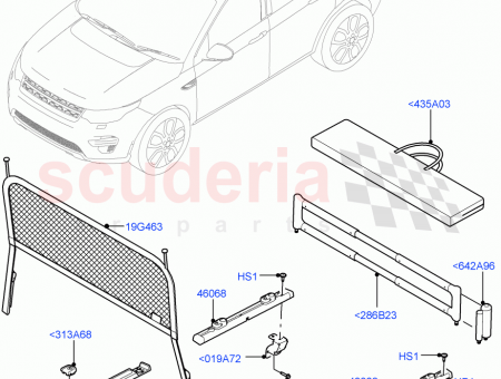 Photo of HOOK LUGGAGE COMPARTMENT TIE DOWN…