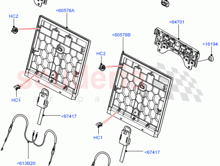 Photo of LATCH REAR SEAT BACK…